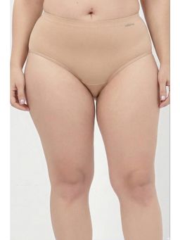 Zelena - Beige High Rise Maternity Hipster Brief
