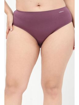 Zelena - Mauve Cotton Bonded Maternity Hipster Brief