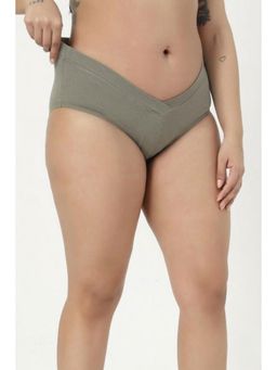 Zelena - Light Green High Waist C-Section Maternity V-Cut Brief