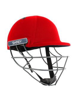 Shrey - Performance Steel-Red Cricket Helmet