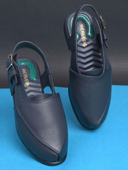 LIBERTY - Healers Pishor-2E Navy Blue Casual Sandal for Men