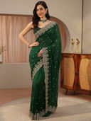 Green color option, Sold out, Currently selected