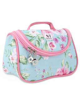 NFI Essentials - Floral Print Cosmetics Makeup Pouch (Y43) (One Size)