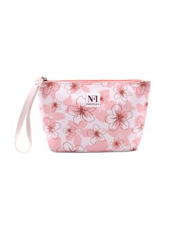 NFI Essentials - Floral Print Cosmetics Makeup Pouch (Y40) (One Size)