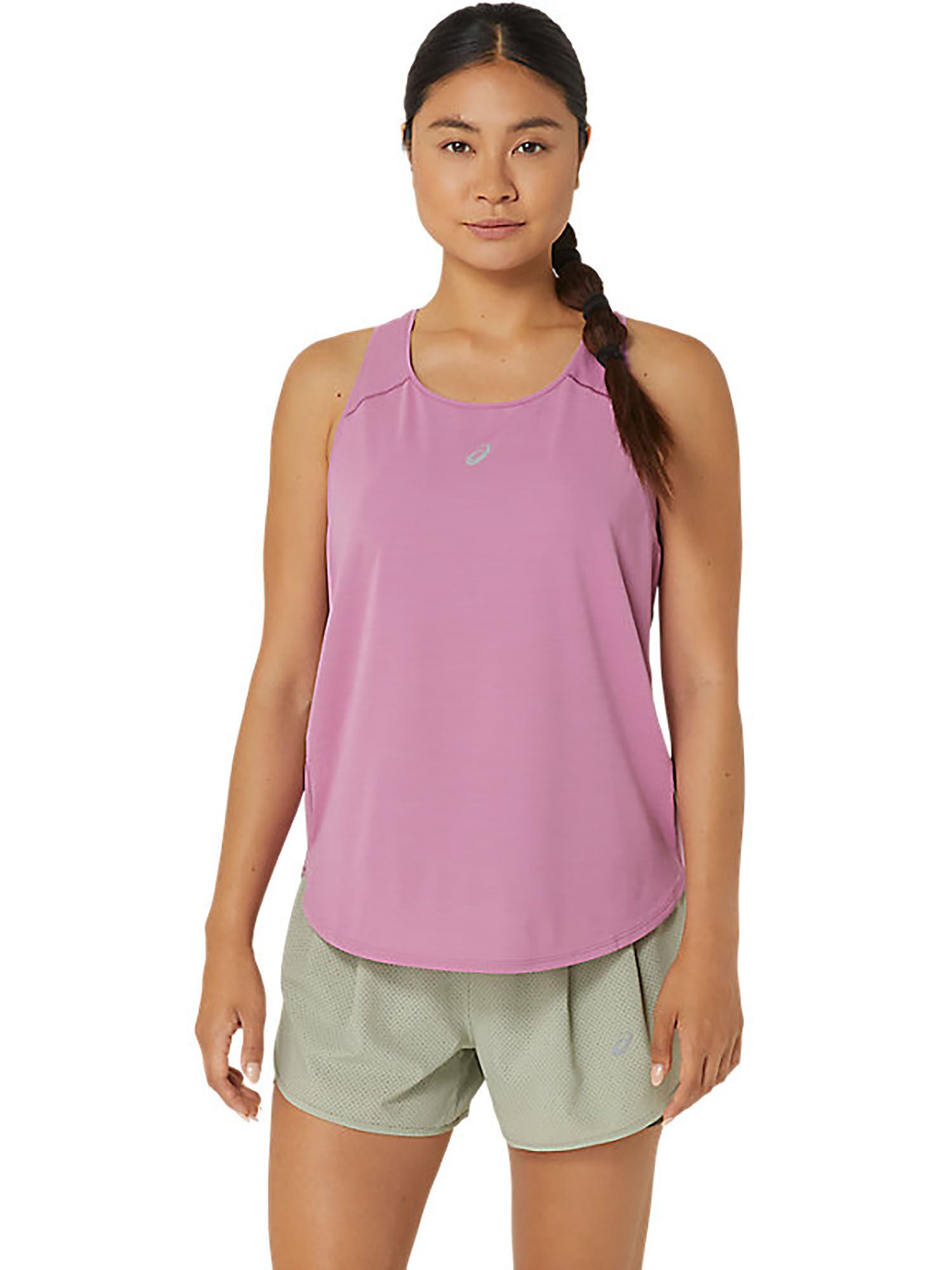 ASICS Road Women Pink Sleeveless Tank Top