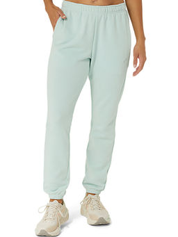 ASICS - French Terry Women Green Joggers