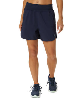 ASICS - Training Core Stretch Woven Women Navy Blue Shorts