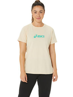 ASICS - Training Core Women Beige T-Shirt