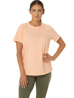 ASICS - Training Core Graphic Women Peach T-Shirt