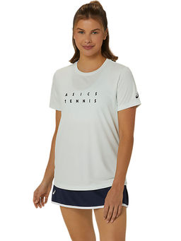 ASICS - Court Graphic Women Blue T-Shirt
