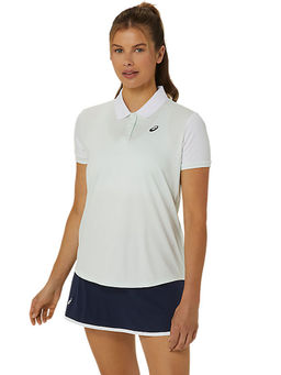 ASICS - Court Women Green Polo T-Shirt