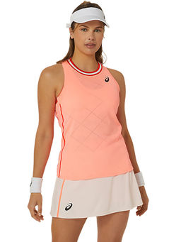 ASICS - Match Women Peach Sleeveless Tank Top
