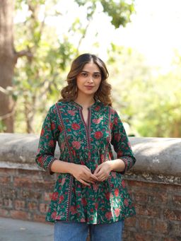 Mamicha - Inaya Green Top