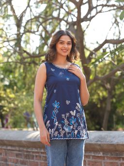 Mamicha - Ira Blue Top