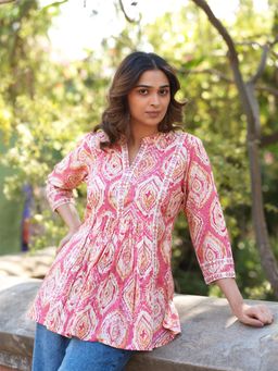 Mamicha - Dia Pink Top