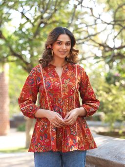 Mamicha - Aavya Brown Top