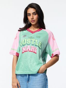 The Souled Store - TSS Originals: Hustle Nari Women Oversized Jerseys