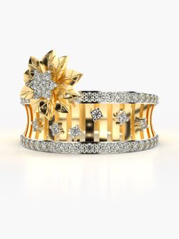 Valanova - Hallmarked 9K Gold & Certified Lab Grown Diamond 0.48cts Ring