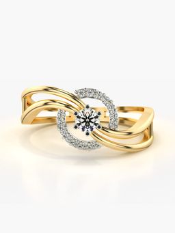 Valanova - Hallmarked 9K Gold & Certified Lab Grown Diamond 0.26cts Ring