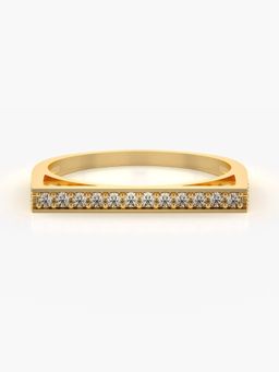 Valanova - Hallmarked 9K Gold & Certified Lab Grown Diamond 0.28cts Ring