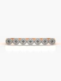 Valanova - Rose-Gold Hallmarked 9K Gold & Certified Lab Grown Diamond 0.21cts Ring