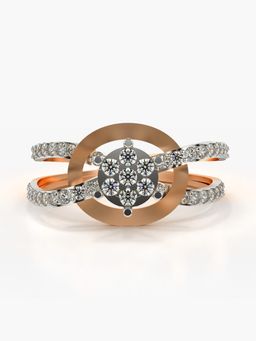 Valanova - Rose-Gold Hallmarked 9K Gold & Certified Lab Grown Diamond 0.55cts Ring