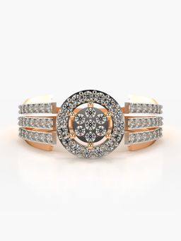 Valanova - Rose-Gold Hallmarked 9K Gold & Certified Lab Grown Diamond 0.63cts Ring