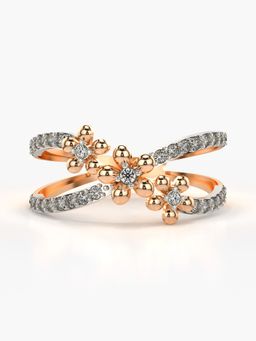Valanova - Rose-Gold Hallmarked 9K Gold & Certified Lab Grown Diamond 0.32cts Ring