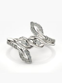 Valanova - Silver Hallmarked 9K Gold & Certified Lab Grown Diamond 0.33cts Ring