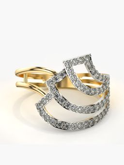 Valanova - Hallmarked 9K Gold & Certified Lab Grown Diamond 0.57cts Ring