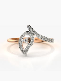 Valanova - Rose-Gold Hallmarked 9K Gold & Certified Lab Grown Diamond 0.27cts Ring