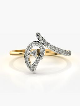Valanova - Hallmarked 9K Gold & Certified Lab Grown Diamond 0.27cts Ring