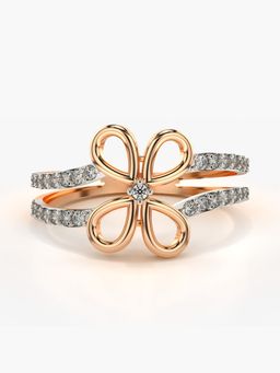 Valanova - Rose-Gold Hallmarked 9K Gold & Certified Lab Grown Diamond 0.28cts Ring