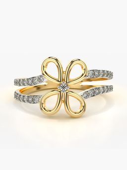 Valanova - Hallmarked 9K Gold & Certified Lab Grown Diamond 0.28cts Ring