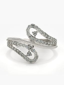 Valanova - Silver Hallmarked 9K Gold & Certified Lab Grown Diamond 0.63cts Ring