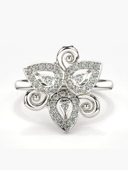 Valanova - Silver Hallmarked 9K Gold & Certified Lab Grown Diamond 0.39cts Ring