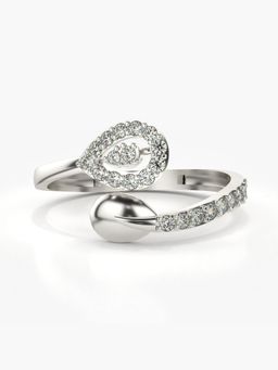 Valanova - Silver Hallmarked 9K Gold & Certified Lab Grown Diamond 0.27cts Ring