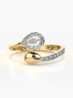 Valanova - Hallmarked 9K Gold & Certified Lab Grown Diamond 0.27cts Ring
