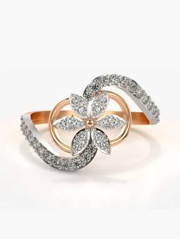 Valanova - Rose-Gold Hallmarked 9K Gold & Certified Lab Grown Diamond 0.45cts Ring