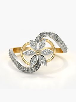 Valanova - Hallmarked 9K Gold & Certified Lab Grown Diamond 0.45cts Ring