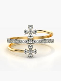 Valanova - Hallmarked 9K Gold & Certified Lab Grown Diamond 0.39cts Ring