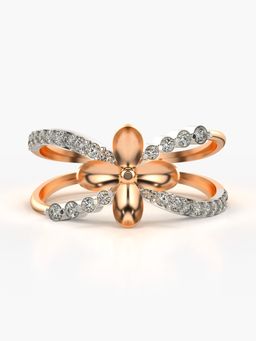 Valanova - Rose-Gold Hallmarked 9K Gold & Certified Lab Grown Diamond 0.31cts Ring
