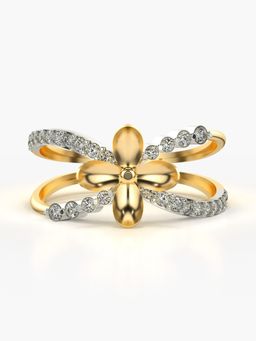 Valanova - Hallmarked 9K Gold & Certified Lab Grown Diamond 0.31cts Ring