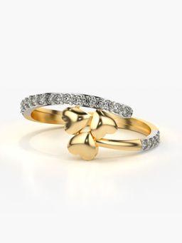 Valanova - Hallmarked 9K Gold & Certified Lab Grown Diamond 0.20cts Ring