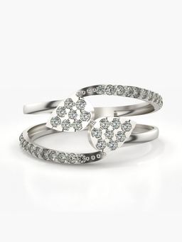 Valanova - Silver Hallmarked 9K Gold & Certified Lab Grown Diamond 0.39cts Ring