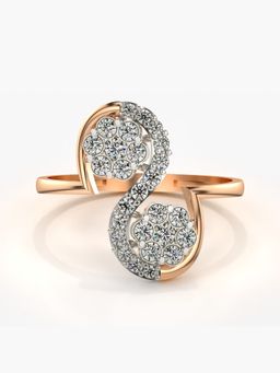 Valanova - Rose-Gold Hallmarked 9K Gold & Certified Lab Grown Diamond 0.48cts Ring
