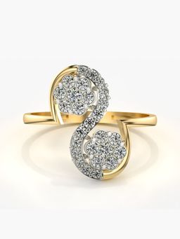 Valanova - Hallmarked 9K Gold & Certified Lab Grown Diamond 0.48cts Ring