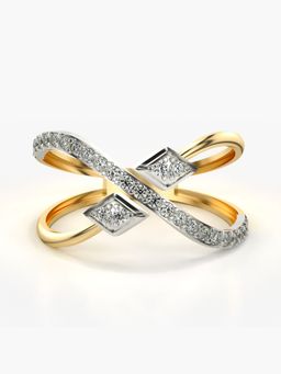Valanova - Hallmarked 9K Gold & Certified Lab Grown Diamond 0.27cts Ring