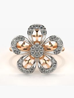 Valanova - Rose-Gold Hallmarked 9K Gold & Certified Lab Grown Diamond 0.41cts Ring
