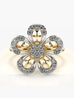Valanova - Hallmarked 9K Gold & Certified Lab Grown Diamond 0.41cts Ring